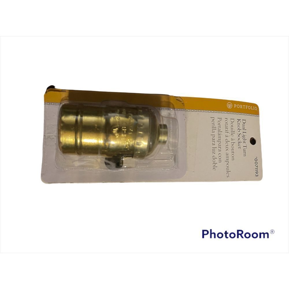 Dual light turn knob socket - Picture 2 of 4
